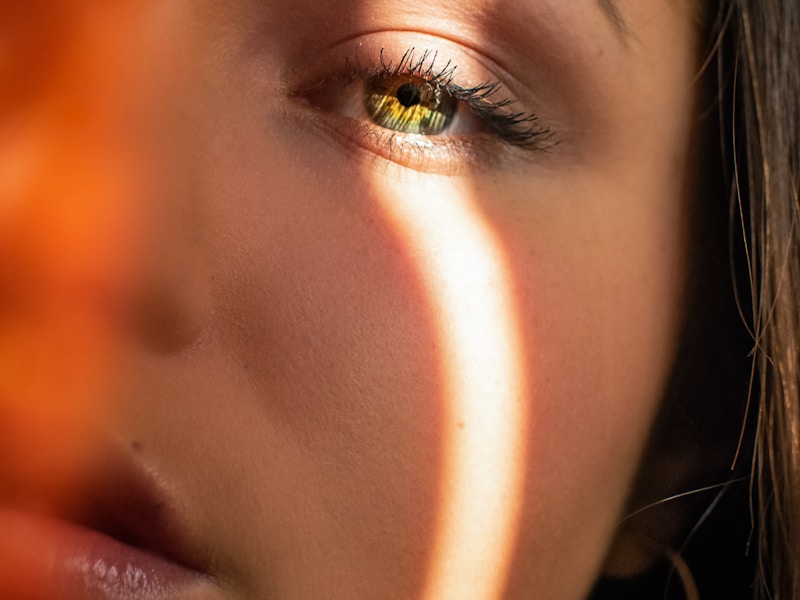 Portrait of a woman with a natural, even glow